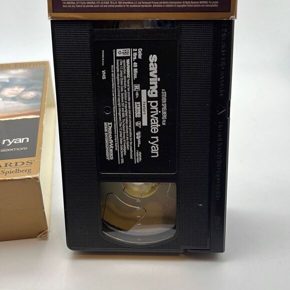 Saving Private Ryan (VHS, 2000, 2-Tape Set, Special Limited Edition) - Picture 3 of 3